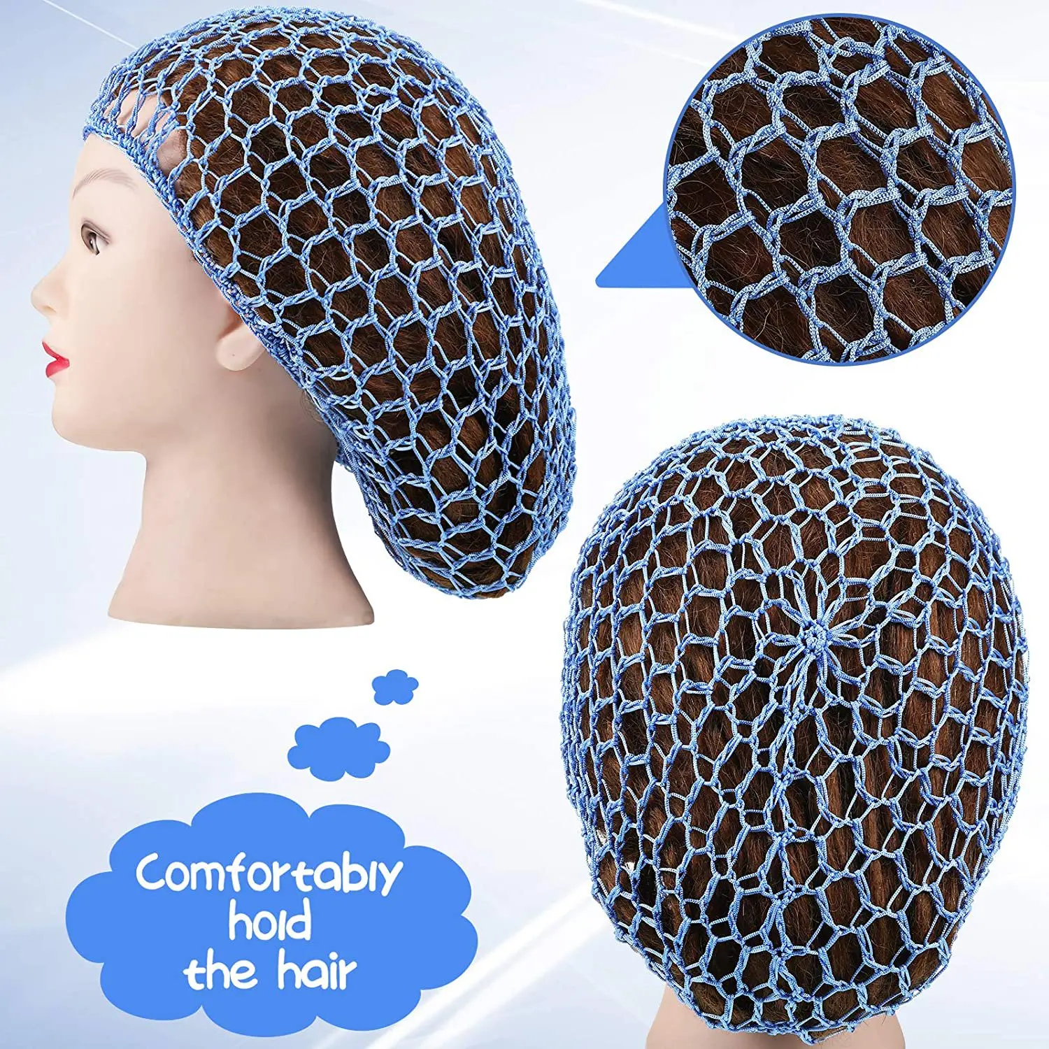 Handmade Crochet Hair Snood With Elastic Band Mesh Head Cover Hair Net Wrap Hair Makeup Beauty Hair Net Hair Accessories
Handmade Crochet Hair Snood With Elastic Band Mesh Head Cover Hair Net Wrap Hair Makeup Beauty Hair Net Hair Accessories