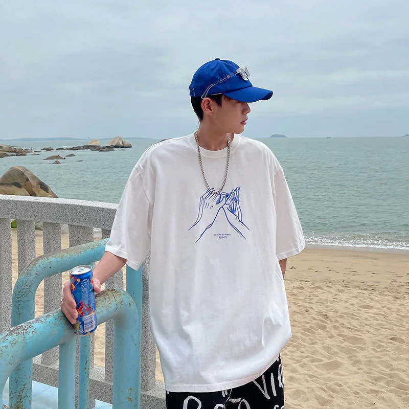 Privathinke Gesture Graphic Men Tshirt Casual Short Sleeve Oversized T-shirt Korean Harajuku Cotton T Shirt Men's Clothing
Privathinke Gesture Graphic Men Tshirt Casual Short Sleeve Oversized T-shirt Korean Harajuku Cotton T Shirt Men's Clothing