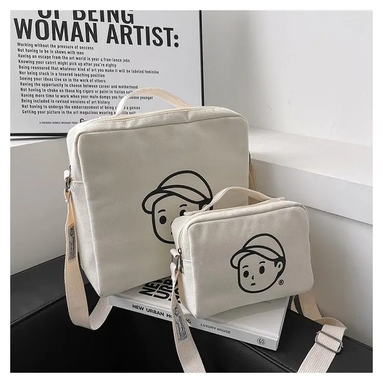Cute Canvas Messager Bag Female 2023 Wild Student Girl Shoulder Bag Bags for Women New Japanese Harajuku Diagonal Bag
Cute Canvas Messager Bag Female 2023 Wild Student Girl Shoulder Bag Bags for Women New Japanese Harajuku Diagonal Bag
