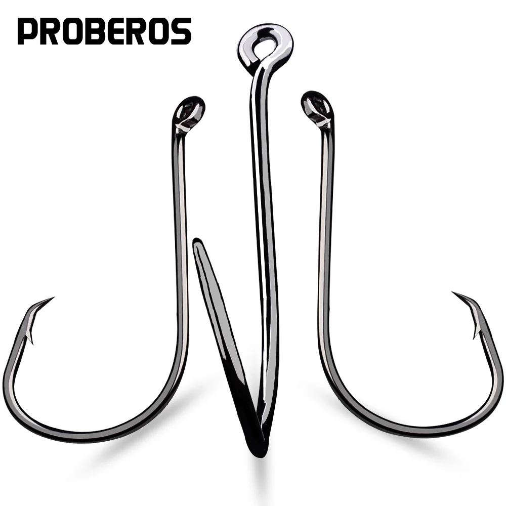 Рыболовные крючки PROBEROS, размер 1-8/0, крючки из высокоуглеродистой стали, 1000 шт./лот, черные рыболовные крючки
Рыболовные крючки PROBEROS, размер 1-8/0, крючки из высокоуглеродистой стали, 1000 шт./лот, черные рыболовные крючки