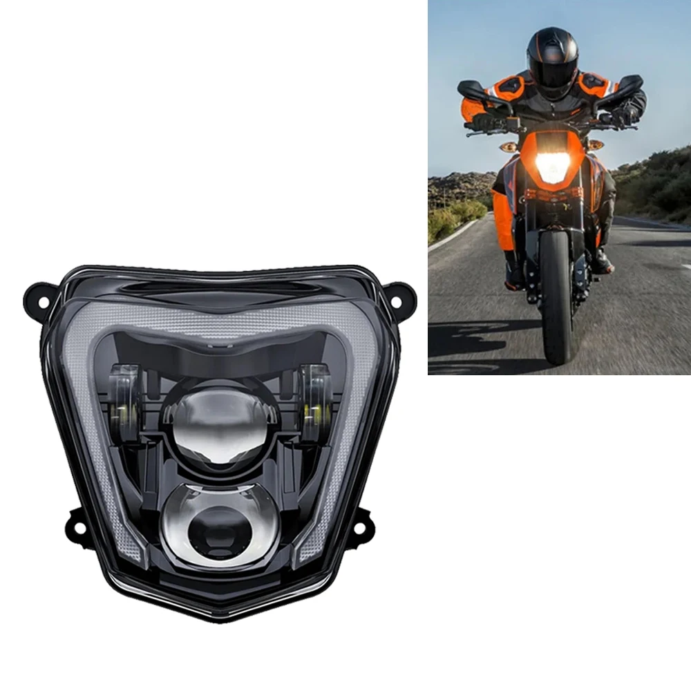 Motorcycle Headlight LED Headlamp With DRL High Low Beam For 2013 2014 2015 2016 2017 KTM Duke 690 And KTM Duke 690R
Motorcycle Headlight LED Headlamp With DRL High Low Beam For 2013 2014 2015 2016 2017 KTM Duke 690 And KTM Duke 690R