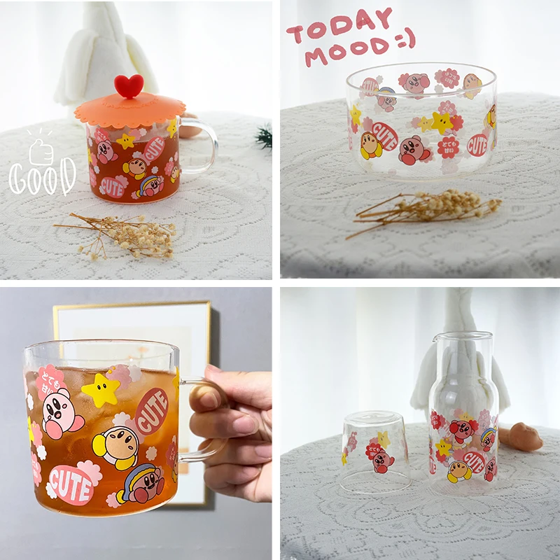 Набор посуды Kawaii Kirby из мультфильма аниме высокая боросиликатная чашка для воды миски тарелки Милая закуска сушеные фрукты тарелка столовые приборы ежедневные подарки
Набор посуды Kawaii Kirby из мультфильма аниме высокая боросиликатная чашка для воды миски тарелки Милая закуска сушеные фрукты тарелка столовые приборы ежедневные подарки