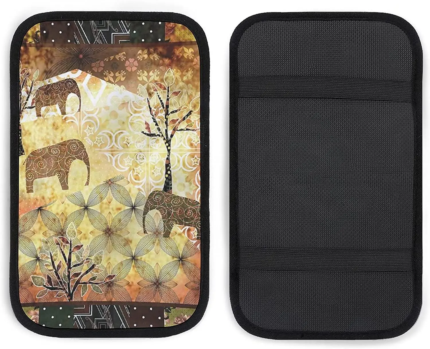 Sedoied Tribal Elephants Car Center Console Handrail Box Pad Console Cushion Pads Interior Decor
Sedoied Tribal Elephants Car Center Console Handrail Box Pad Console Cushion Pads Interior Decor