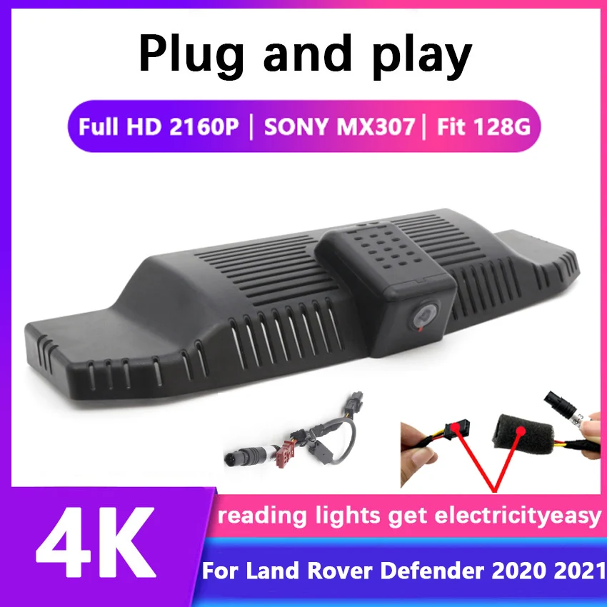 4K HD 2160P Car Driving Recorder Camera Easy to install For Land Rover Defender 2020 2021 2022 2023 Dash Cam Camera
4K HD 2160P Car Driving Recorder Camera Easy to install For Land Rover Defender 2020 2021 2022 2023 Dash Cam Camera