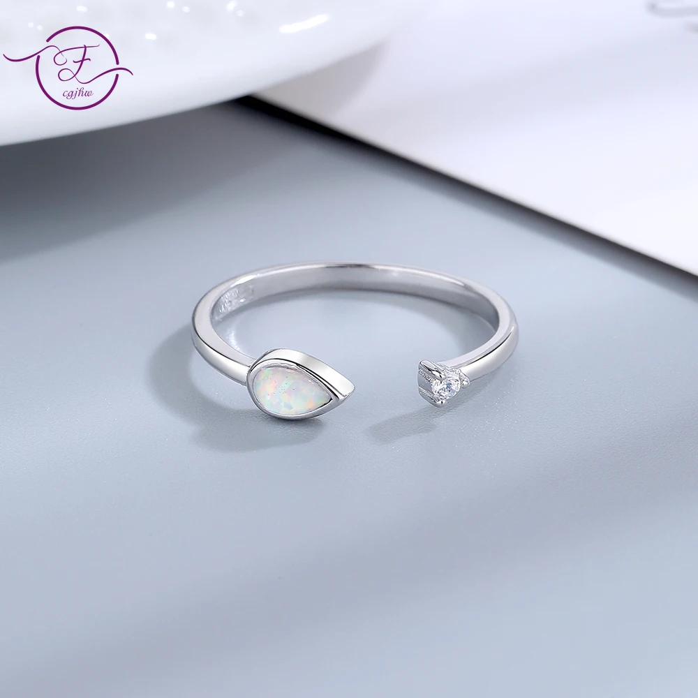 925 Sterling Silver Water Drop Opal Open Ring for Women Luxury Fashion Party Resizable Rose Gold Fine Jewelry Birthday Gift
925 Sterling Silver Water Drop Opal Open Ring for Women Luxury Fashion Party Resizable Rose Gold Fine Jewelry Birthday Gift