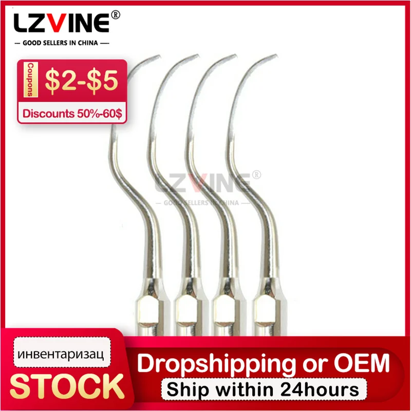 H3 Dental Ultrasonic Scaler Tips SATELEC Dental Scaler Piezo Tips for Periodontics / Electric Dental Scaler Tips Piezo Surgery
H3 Dental Ultrasonic Scaler Tips SATELEC Dental Scaler Piezo Tips for Periodontics / Electric Dental Scaler Tips Piezo Surgery