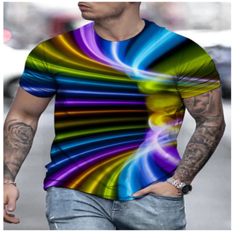 2022 summer new style psychedelic tunnel 3D printing pattern men's jacket casual short-sleeved streetwear men
2022 summer new style psychedelic tunnel 3D printing pattern men's jacket casual short-sleeved streetwear men