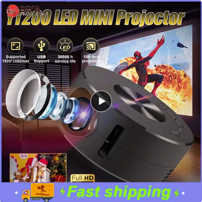 30000 Hours Wired Same Screen Projector Home Theater Media Player 360 Home Theater Mobile Video Projector 1920*1080 Resolution
30000 Hours Wired Same Screen Projector Home Theater Media Player 360 Home Theater Mobile Video Projector 1920*1080 Resolution