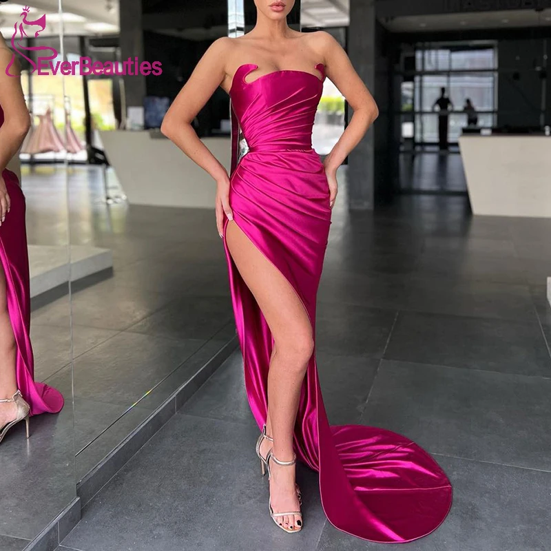 Satin Mermaid Evening Party Dresses Vestidos De Noche Formal Dress Party Dresses Women Evening Robe Soiree Femme Prom Dress
Satin Mermaid Evening Party Dresses Vestidos De Noche Formal Dress Party Dresses Women Evening Robe Soiree Femme Prom Dress