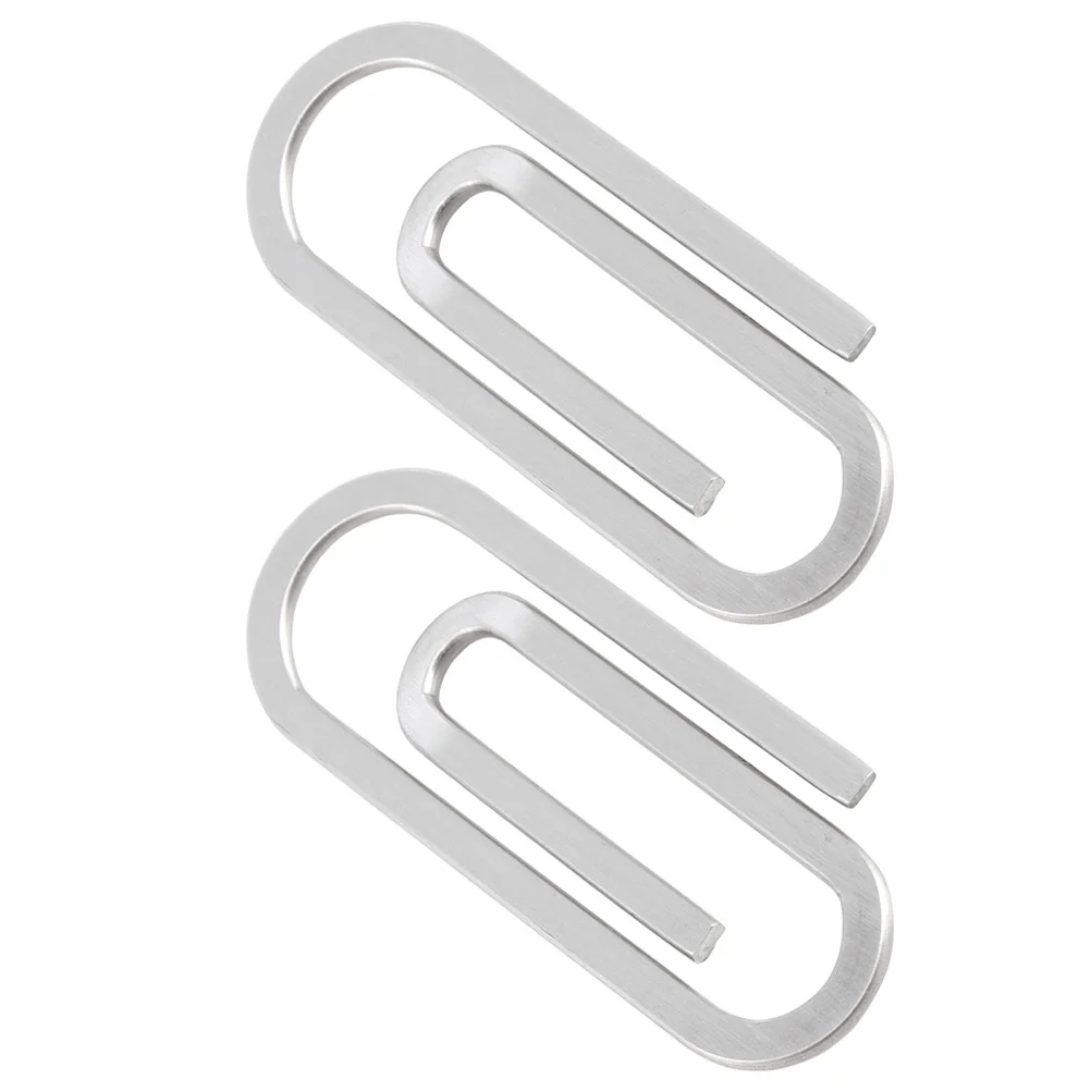 2pcs Fixing Tools Professional Paper Clamps Multipurpose Paper Clips Stainless Steel File Holders for Home Office
2pcs Fixing Tools Professional Paper Clamps Multipurpose Paper Clips Stainless Steel File Holders for Home Office