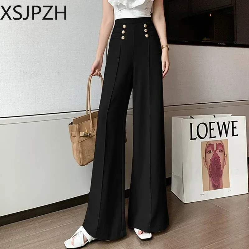 Korean Spring Autumn Tailoring Trousers Woman Flare Pants Female Slim High Waist Loose Straight Leg Casual Ladies Suit Pants
Korean Spring Autumn Tailoring Trousers Woman Flare Pants Female Slim High Waist Loose Straight Leg Casual Ladies Suit Pants