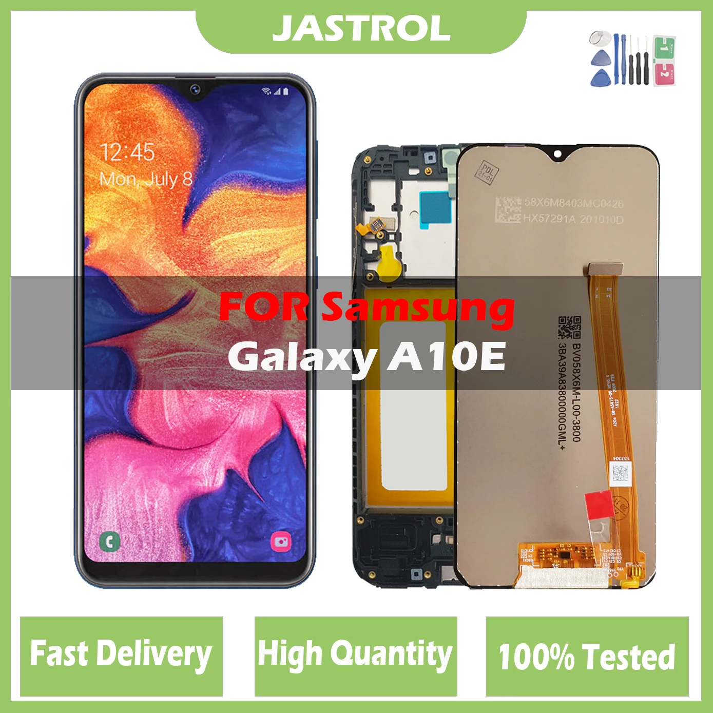 

New For Samsung Galaxy A10E A102 SM-A102U SM-A102F/DS LCD Display Touch Screen Digitizer Assembly With Frame