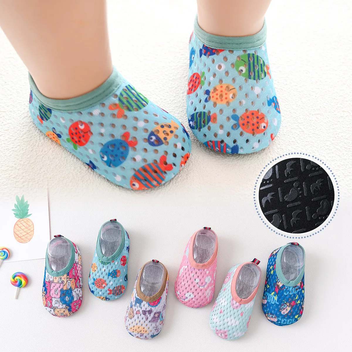 Children's stockings baby socks floor children toddler socks antiskid leg warmers indoor thmesh model large spring summer
Children's stockings baby socks floor children toddler socks antiskid leg warmers indoor thmesh model large spring summer