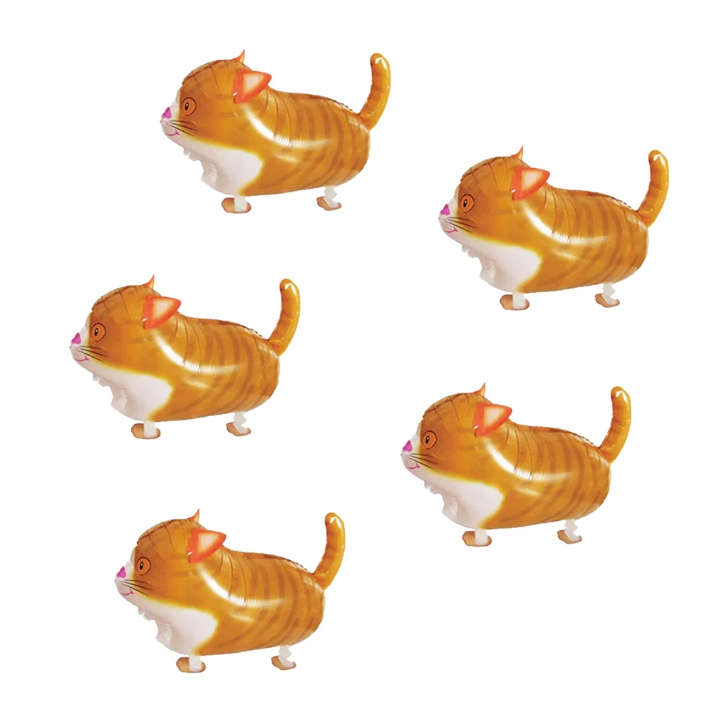 5pcs Cat Walking Balloons Kitten Helium Balloons Aluminum Foil Balloons Baby Shower Balloon Pets Air Walker Balloon
5pcs Cat Walking Balloons Kitten Helium Balloons Aluminum Foil Balloons Baby Shower Balloon Pets Air Walker Balloon