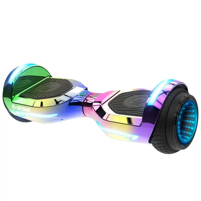 

PRO Bluetooth Hoverboard, 6.5" Wheels and 7 Colors Lights Self Balancing Scooters for 44-176lbs Kids Adults Multicolor