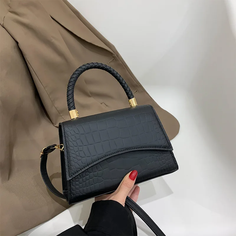 Solid Pu Leather Shoulder Bag Fashion Designer Handbags Top Handle Bags For Women Casual Crossbody Bags
Solid Pu Leather Shoulder Bag Fashion Designer Handbags Top Handle Bags For Women Casual Crossbody Bags