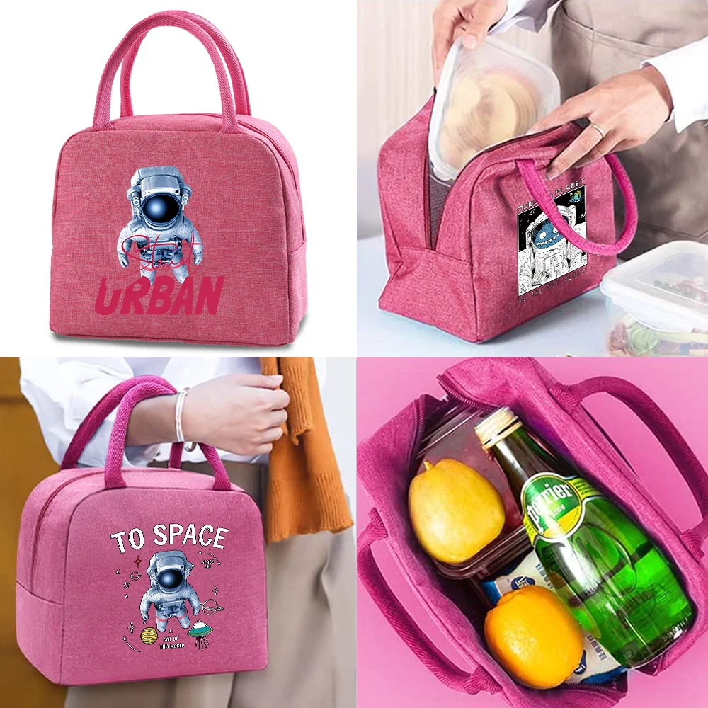 Lunch Bag Women Lunch Box Kids Thermal Organizer Lunch Bags Astronaut Print Zipper Handbag Insulated Canvas Portable Cooler Bag
Lunch Bag Women Lunch Box Kids Thermal Organizer Lunch Bags Astronaut Print Zipper Handbag Insulated Canvas Portable Cooler Bag