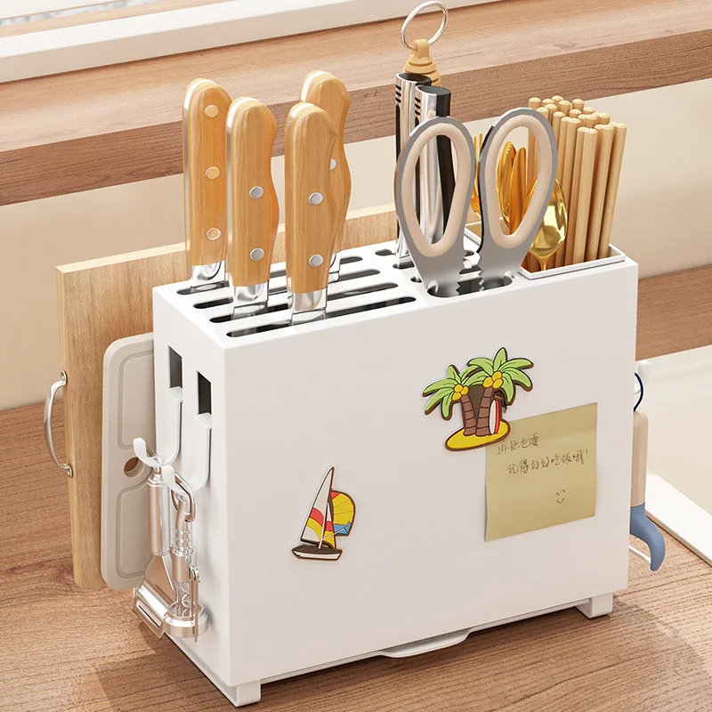 Aoliviya Sh New Knife Holder Kitchen Storage Rack Multi-Functional Chopping Board Storage Kitchen Knife Storage Rack Household C
Aoliviya Sh New Knife Holder Kitchen Storage Rack Multi-Functional Chopping Board Storage Kitchen Knife Storage Rack Household C
