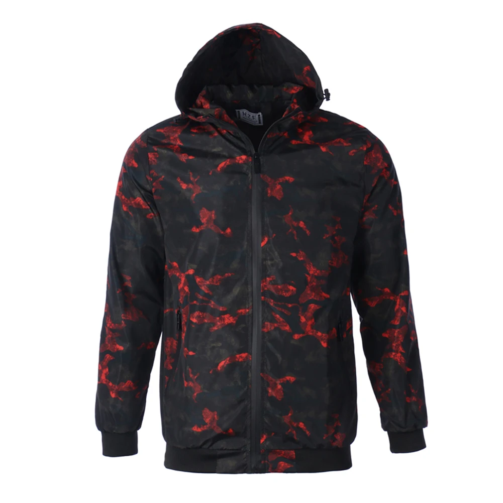 Casual Autumn Camouflage Print Hooded Fashion Korean Men Thin section Outwear Vintage Male Vertical Collar Coat Clothing
Casual Autumn Camouflage Print Hooded Fashion Korean Men Thin section Outwear Vintage Male Vertical Collar Coat Clothing