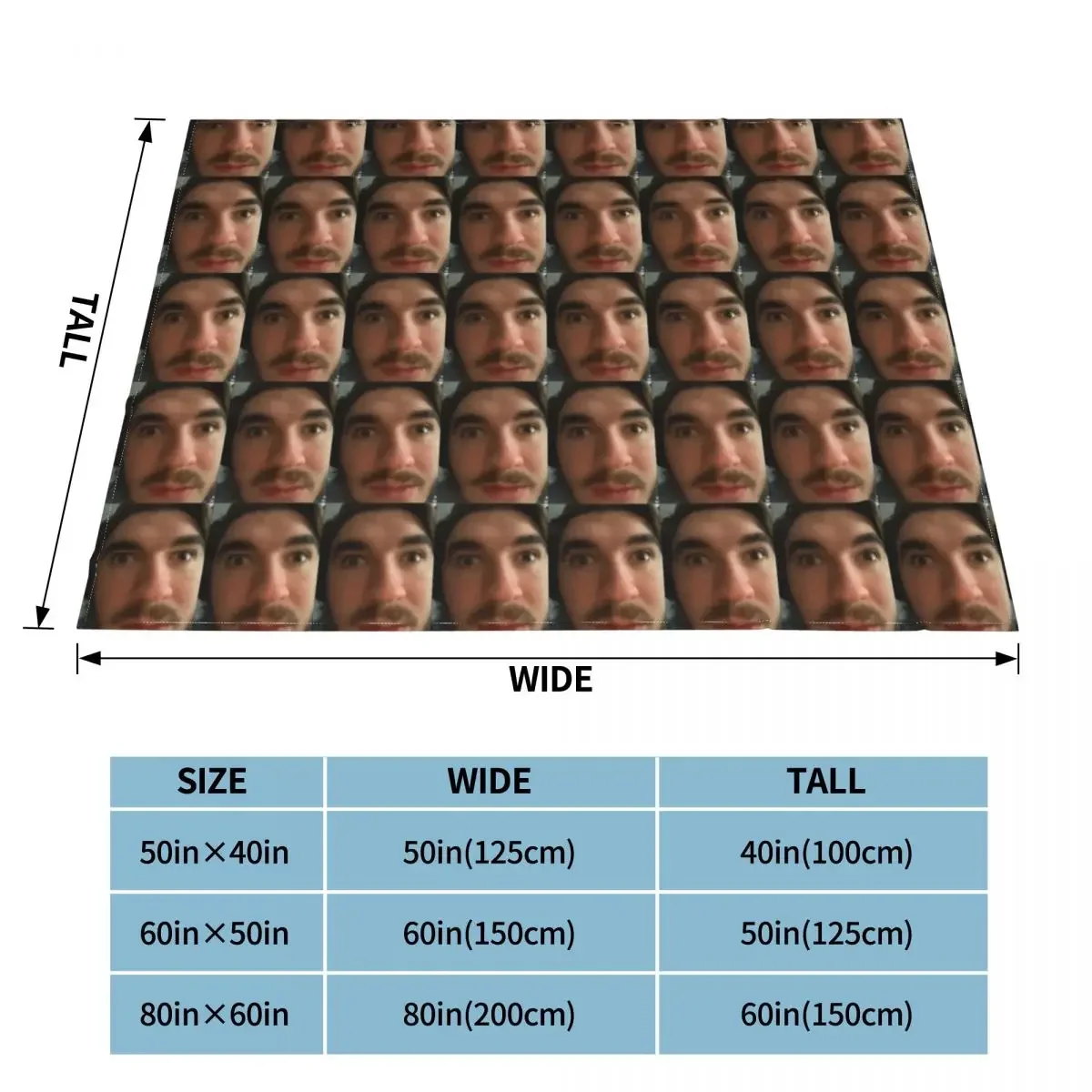 Игровое одеяло Jschlatt 
Игровое одеяло Jschlatt
