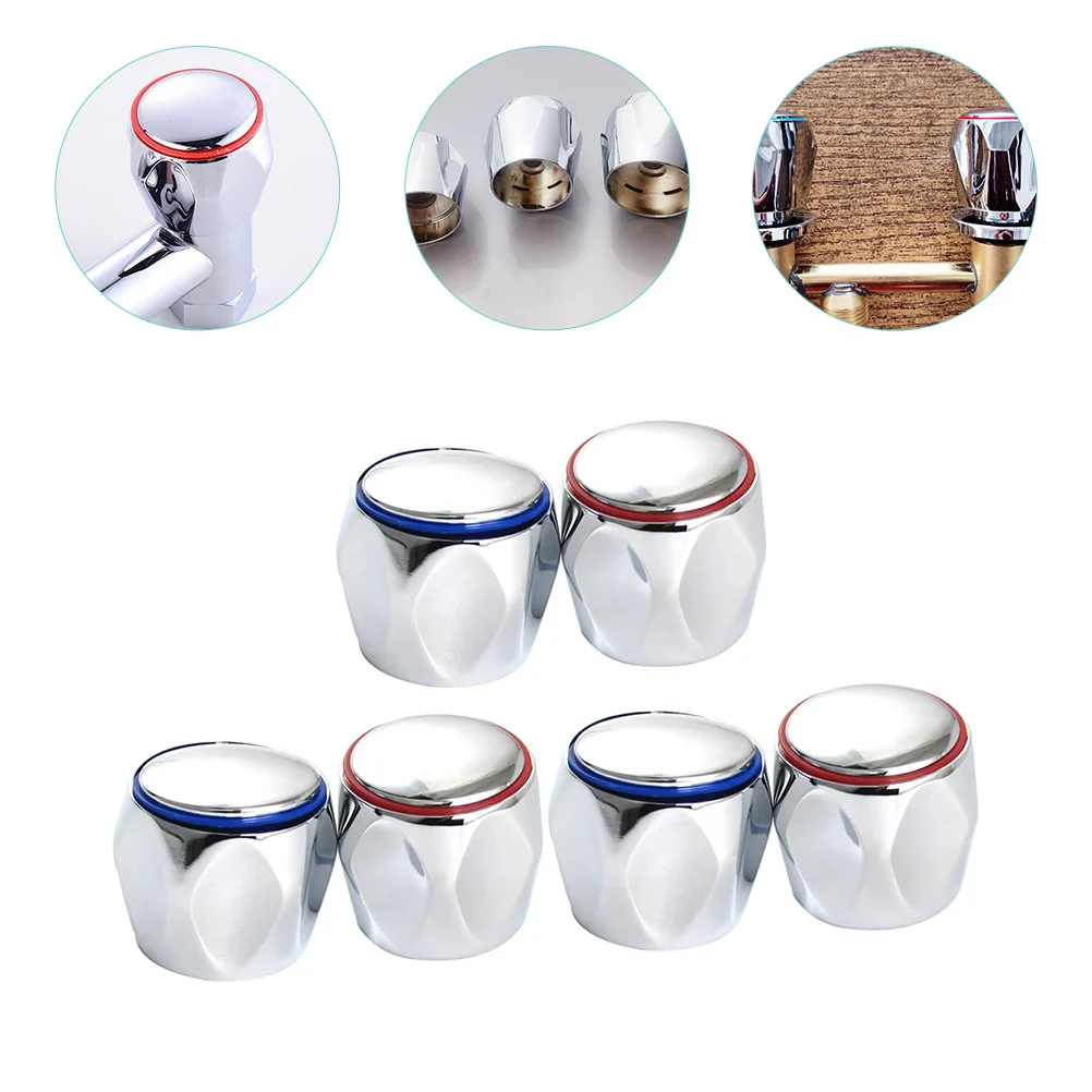 6 Pcs Hot Cold Water Switch Handle Bathtub Wheel Shower Replacement Tap Knob For key
6 Pcs Hot Cold Water Switch Handle Bathtub Wheel Shower Replacement Tap Knob For key