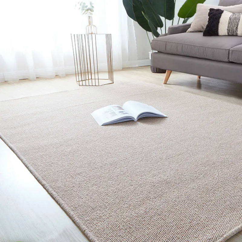 Carpet Living Room Bedroom Nordic Full-Piece Solid Color Japanese Table Carpet Room Bedside Large Area Customization
Carpet Living Room Bedroom Nordic Full-Piece Solid Color Japanese Table Carpet Room Bedside Large Area Customization