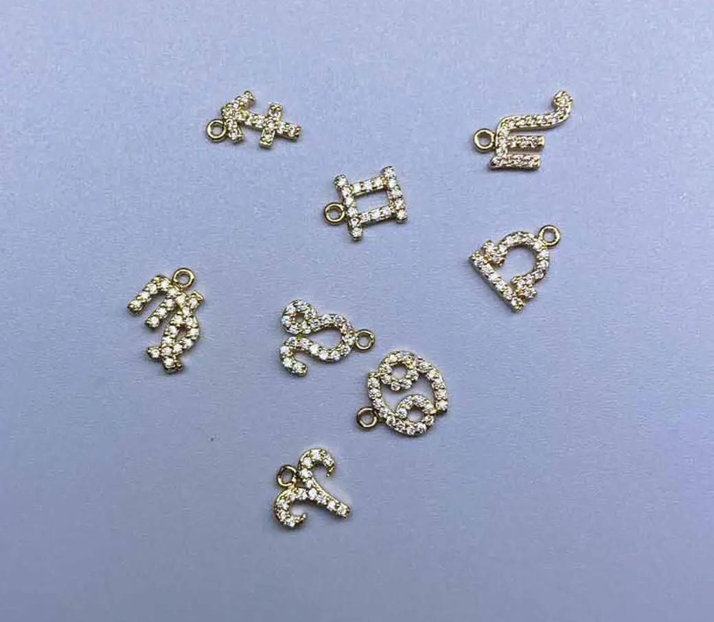 CHARM ( NAIL PIERCE )-ZODIAC CRYSTAL 10PCS Zodiac Nail Charm 10pcs Twelve Constellation Charms Charm Zodiac Nail Piercing Charm
CHARM ( NAIL PIERCE )-ZODIAC CRYSTAL 10PCS Zodiac Nail Charm 10pcs Twelve Constellation Charms Charm Zodiac Nail Piercing Charm