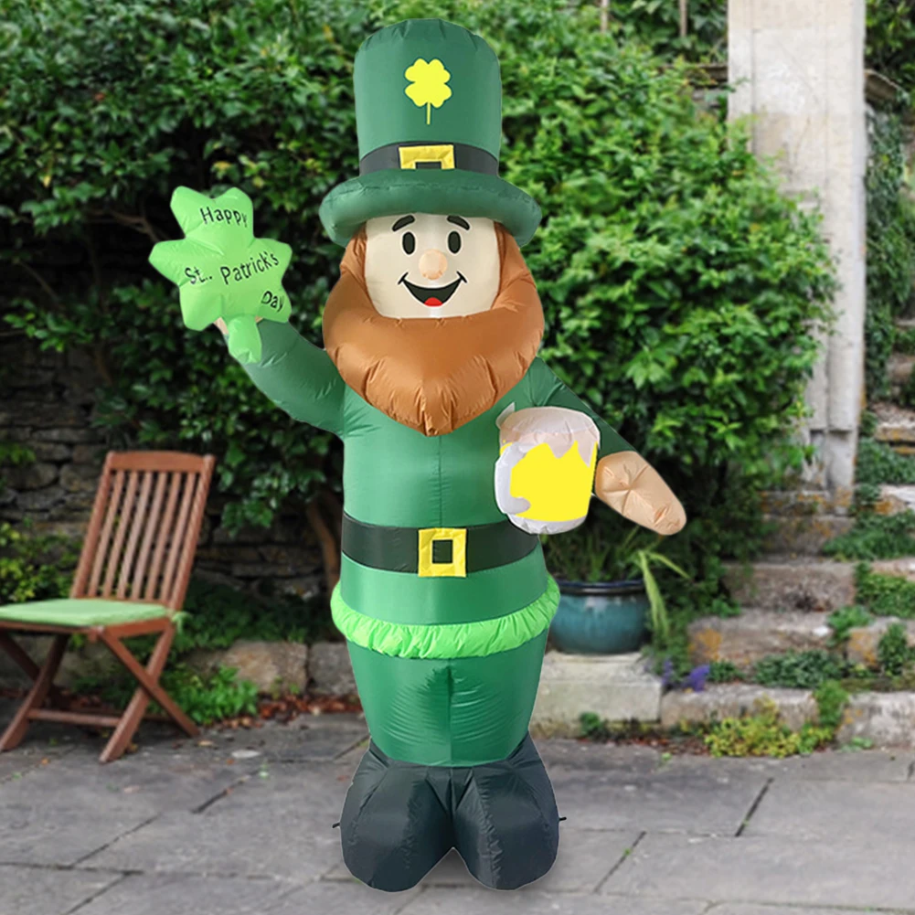 2.4M Inflatable Model with Build-in LED Light Irish Elderly Inflatables Decorations Festive Outdoor Funny for Garden Party Decor
2.4M Inflatable Model with Build-in LED Light Irish Elderly Inflatables Decorations Festive Outdoor Funny for Garden Party Decor