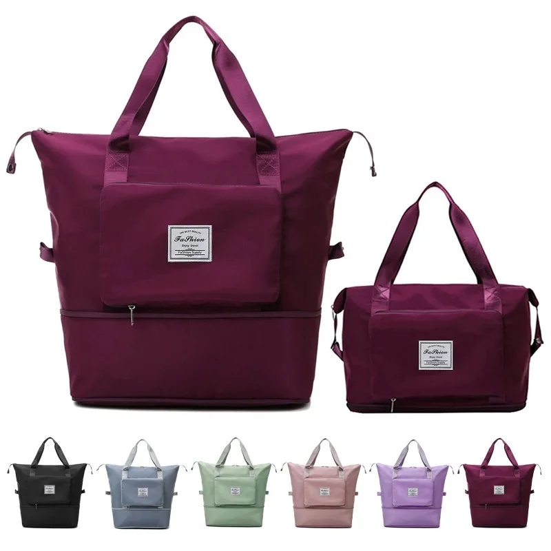 2023 Large Capacity Waterproof Luggage Bag for Universal Folding Travel Bag Dry Wet Separation Fitness Bag Handbag Travel Bag
2023 Large Capacity Waterproof Luggage Bag for Universal Folding Travel Bag Dry Wet Separation Fitness Bag Handbag Travel Bag