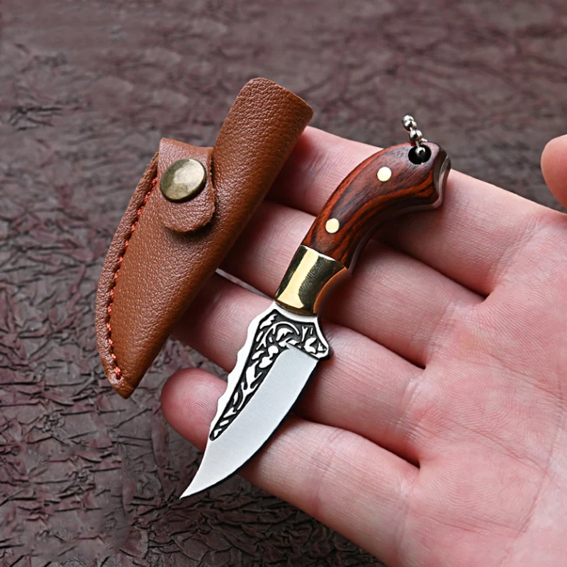 EDC Mini Kitchen Knife Portable Stainless Steel Knife Demolition Express Collection Knife Cut Fruit Keychain Ornament Gift Knife
EDC Mini Kitchen Knife Portable Stainless Steel Knife Demolition Express Collection Knife Cut Fruit Keychain Ornament Gift Knife