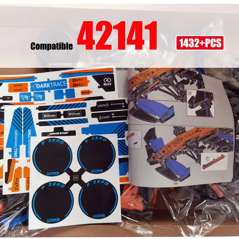 2022 Technical F1 Racing Sport Car Compatible 42141 Formula 1 Model Buiding Blocks City Vehicle Bricks Toys For Children Gifts
2022 Technical F1 Racing Sport Car Compatible 42141 Formula 1 Model Buiding Blocks City Vehicle Bricks Toys For Children Gifts