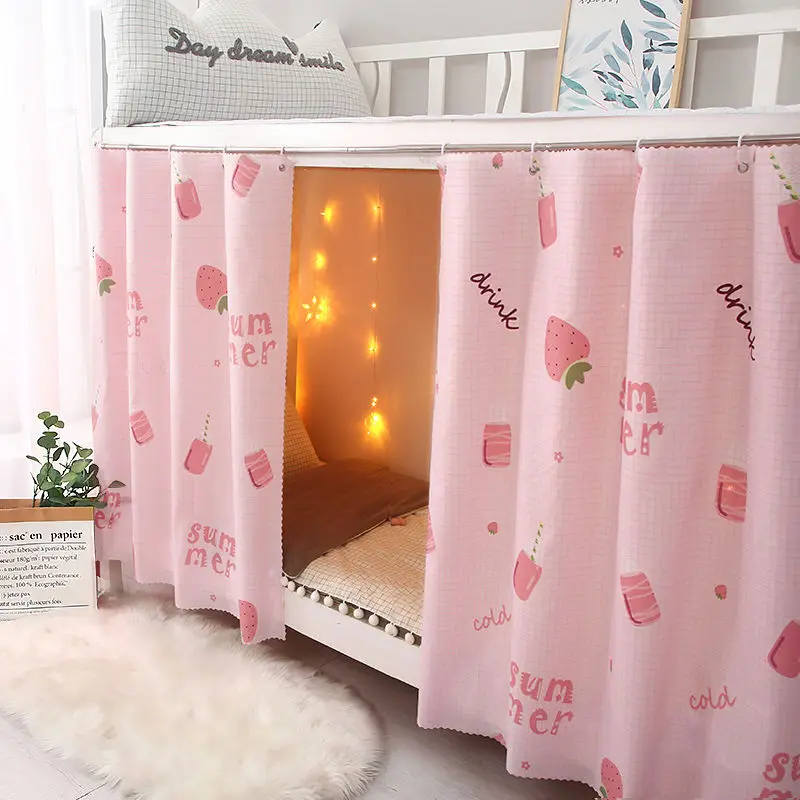 Fashion Cartoon Print Student Dormitory Blackout Bed Curtain Home Bunk Bed Mosquito Protection Cloth Dorm Decor Bed Canopy Tent
Fashion Cartoon Print Student Dormitory Blackout Bed Curtain Home Bunk Bed Mosquito Protection Cloth Dorm Decor Bed Canopy Tent