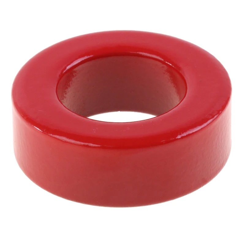 T157-2 Iron Ferrite Toroid Cores For Inductors Iron Powder Core 40*24*14.5 Mm Red Ring Low Permeability
T157-2 Iron Ferrite Toroid Cores For Inductors Iron Powder Core 40*24*14.5 Mm Red Ring Low Permeability