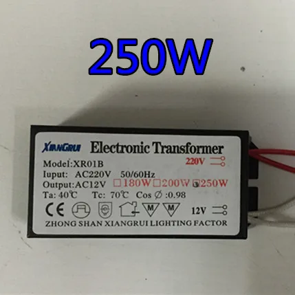 1pc 250W 220V-12V LED driver Transformer power supply Halogen Lamp Electronic short-circuit protection Newest Dropshipping 2022
1pc 250W 220V-12V LED driver Transformer power supply Halogen Lamp Electronic short-circuit protection Newest Dropshipping 2022