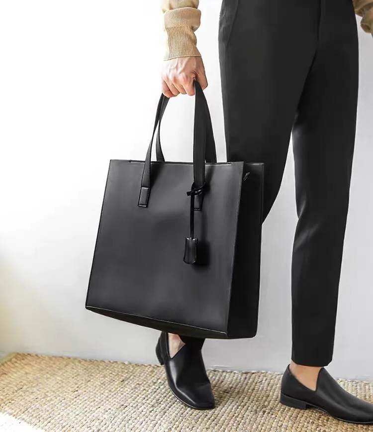 New men's document bag handbag business travel fashion big capacity work briefcase
New men's document bag handbag business travel fashion big capacity work briefcase