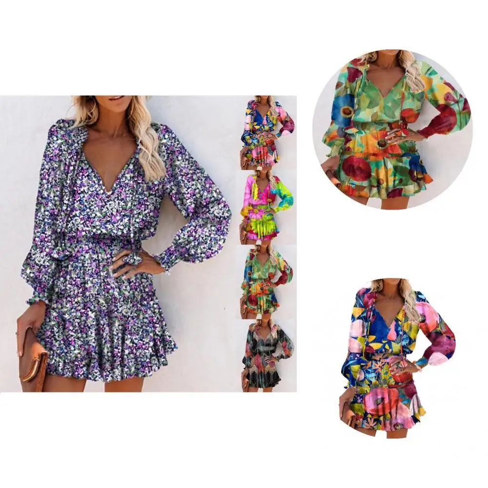 Beautiful Mini Dress Long Sleeve Fashionable Comfy Nature Print Trendy Casual Dress
Beautiful Mini Dress Long Sleeve Fashionable Comfy Nature Print Trendy Casual Dress