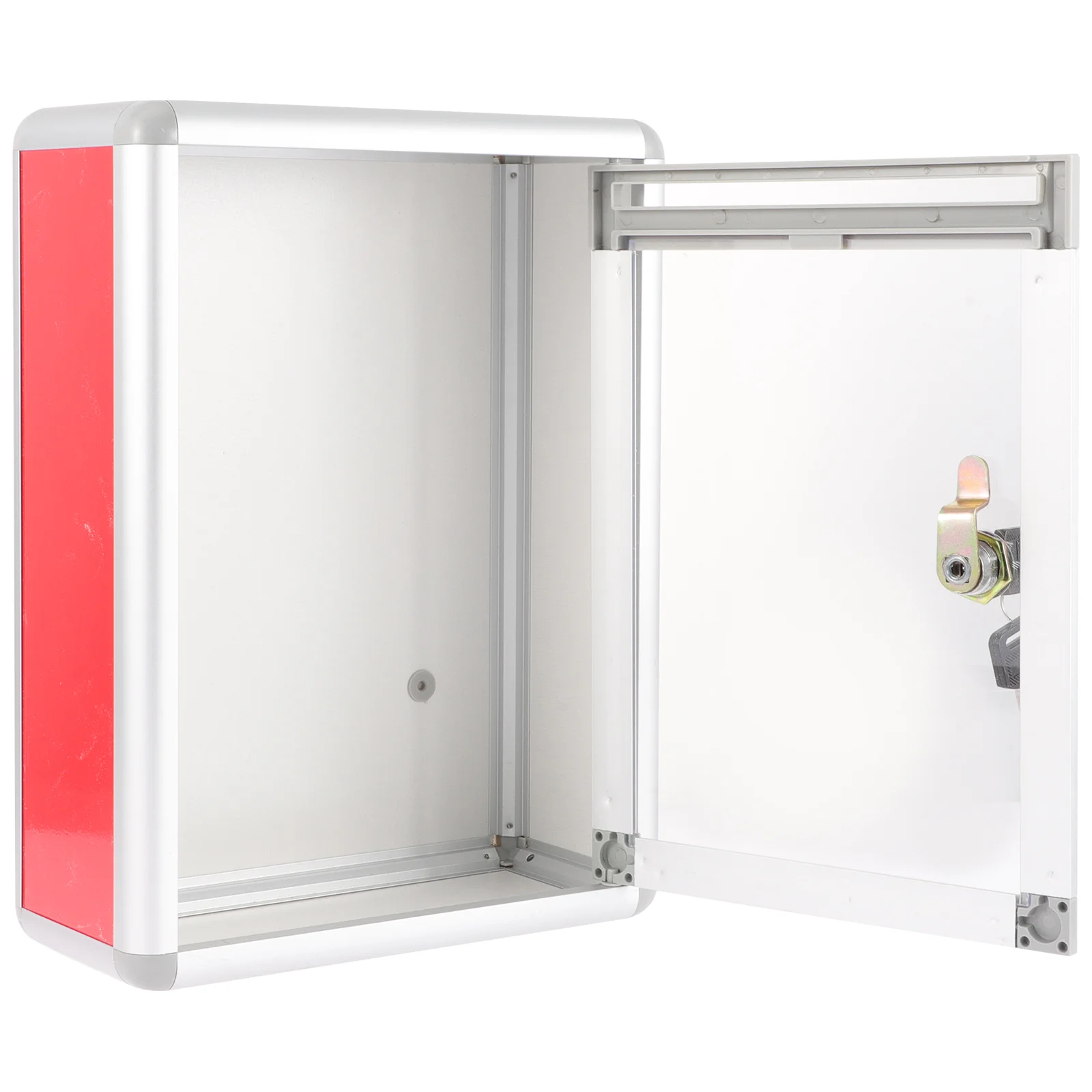 Suggestion Box Complaint Aluminum Mailbox Metal Letter Collect Bin Alloy Locking Storage Bins Office
Suggestion Box Complaint Aluminum Mailbox Metal Letter Collect Bin Alloy Locking Storage Bins Office