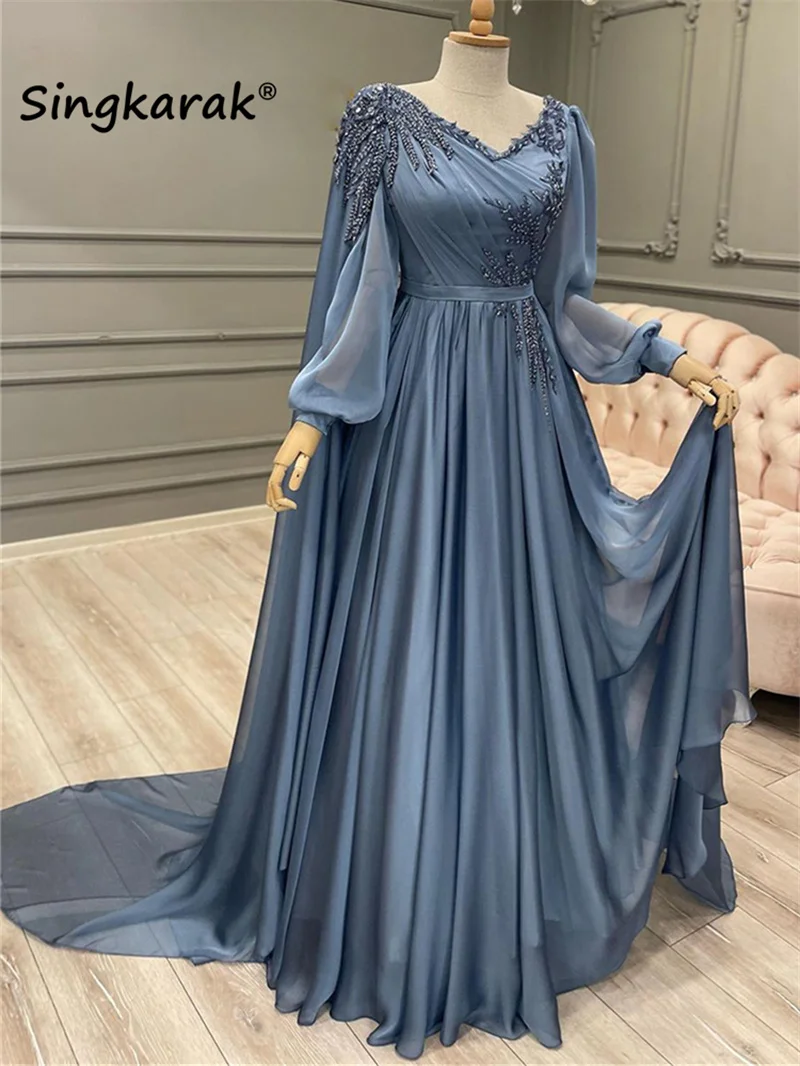 Elegant Dubai Muslim Evening Dresses 2022 Beaded Crystal Satin Turkey Form Prom Dress Wedding Party Gowns Vestidos De Noche
Elegant Dubai Muslim Evening Dresses 2022 Beaded Crystal Satin Turkey Form Prom Dress Wedding Party Gowns Vestidos De Noche