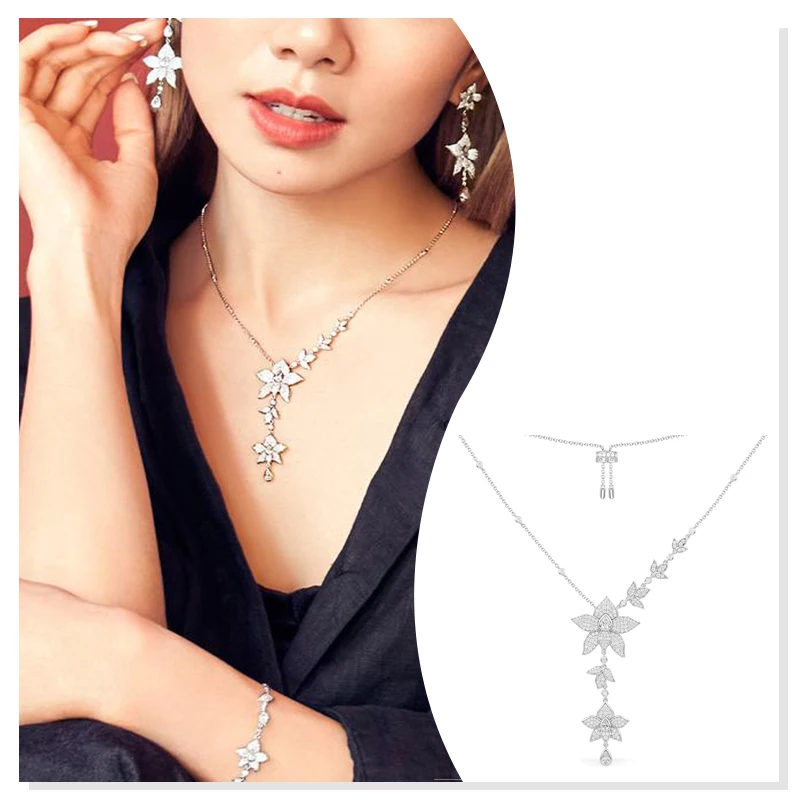 925 Sterling Silver Zircon Necklace Silver Hexagram Pendant 2022 New Festival Gift Original Classic Design High Quality Boutique
925 Sterling Silver Zircon Necklace Silver Hexagram Pendant 2022 New Festival Gift Original Classic Design High Quality Boutique