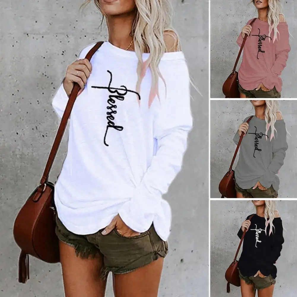 Lightweight Classic Fashion One Shoulder Loose Pullover Top Sweat Absorbing Women Blouse Stretchy Streetwear
Lightweight Classic Fashion One Shoulder Loose Pullover Top Sweat Absorbing Women Blouse Stretchy Streetwear