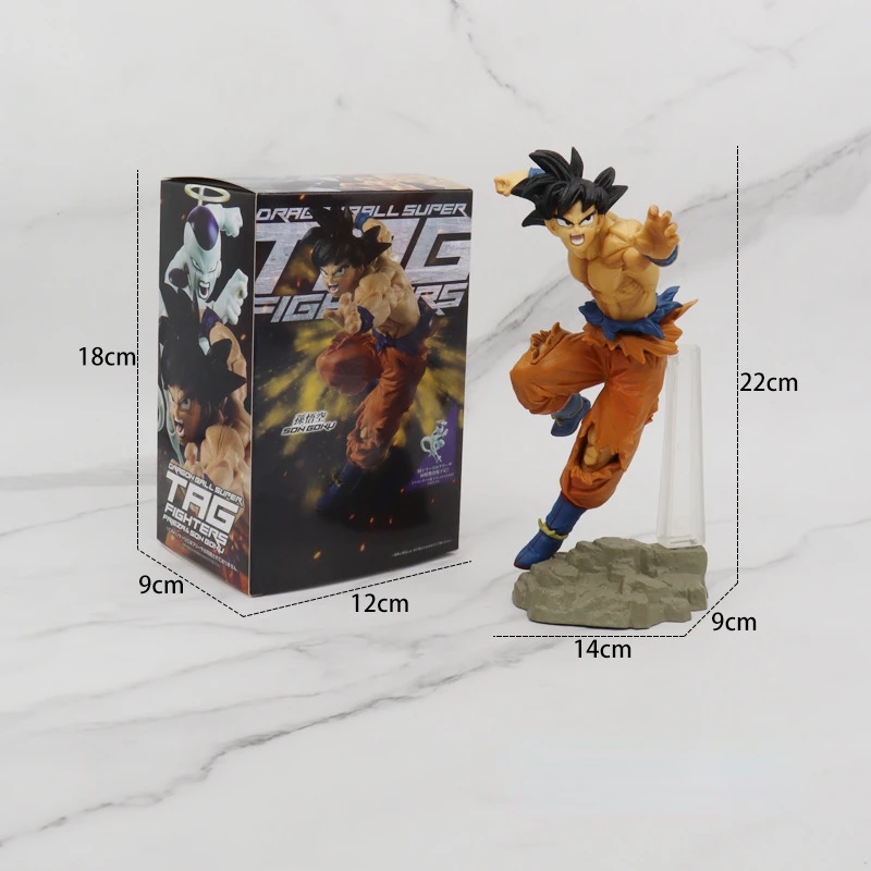 Son Goku Fighting Posture Super Saiyan Figure Anime Dragon Ball Goku Action Figure Model Gifts Figurines Kids Collectible 22cm
Son Goku Fighting Posture Super Saiyan Figure Anime Dragon Ball Goku Action Figure Model Gifts Figurines Kids Collectible 22cm