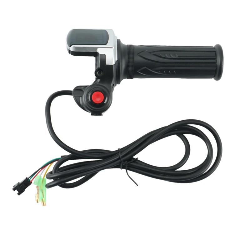 Electric Bicycle Scooter Speed Throttle Grip LCD Display With Switch Ebike Twist Throttle Accelerator Handlebar Grip
Electric Bicycle Scooter Speed Throttle Grip LCD Display With Switch Ebike Twist Throttle Accelerator Handlebar Grip