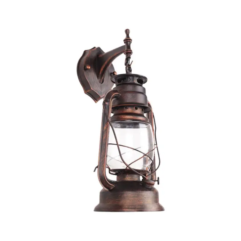 E27 Retro Vintage Antique Rustic Lantern Wall Sconce Light Fixture Bedside Retro Lamp Industrial Decor Dining Room Bedroom Ligh
E27 Retro Vintage Antique Rustic Lantern Wall Sconce Light Fixture Bedside Retro Lamp Industrial Decor Dining Room Bedroom Ligh