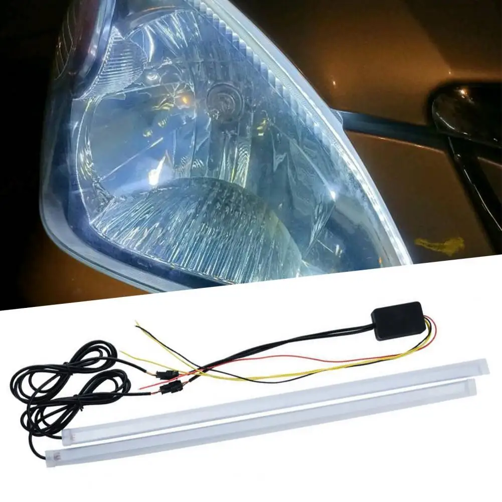 Strip Lamp Universal High Brightness Ultra-thin Car DRL LED Daytime Running Turn Signal Light for Driving
Strip Lamp Universal High Brightness Ultra-thin Car DRL LED Daytime Running Turn Signal Light for Driving