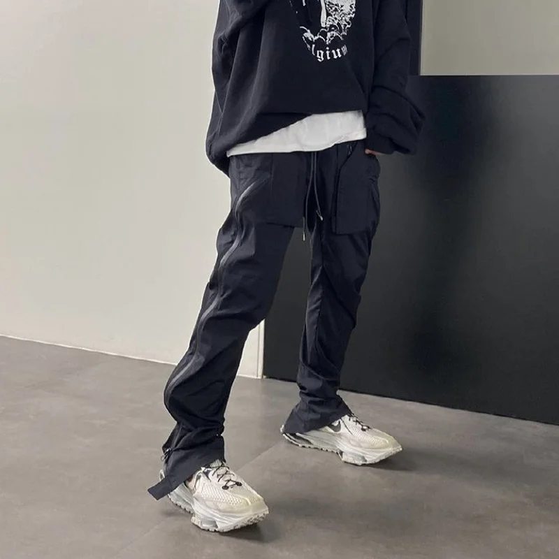 Vibe Style Side Zipper Dstring Waterproof Motorcycle Cargo Pants Mens Harajuku Streetwear Black Baggy Casual Trousers
Vibe Style Side Zipper Dstring Waterproof Motorcycle Cargo Pants Mens Harajuku Streetwear Black Baggy Casual Trousers