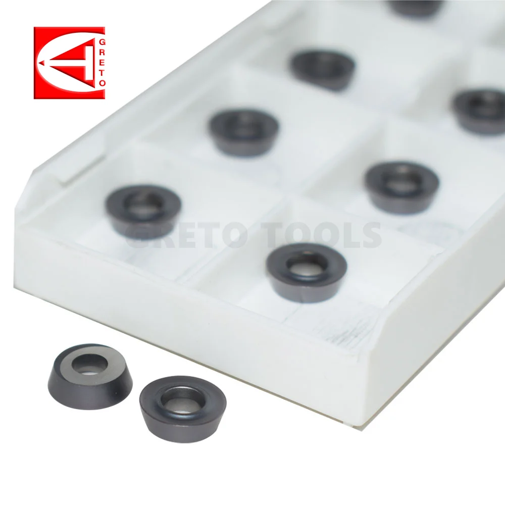 GRETO RDMT0802MO-TN GT4202 GT4204 Cemented Carbide Cutting Inserts Metal Milling Tools RDMT 0802MO-TN 
GRETO RDMT0802MO-TN GT4202 GT4204 Cemented Carbide Cutting Inserts Metal Milling Tools RDMT 0802MO-TN