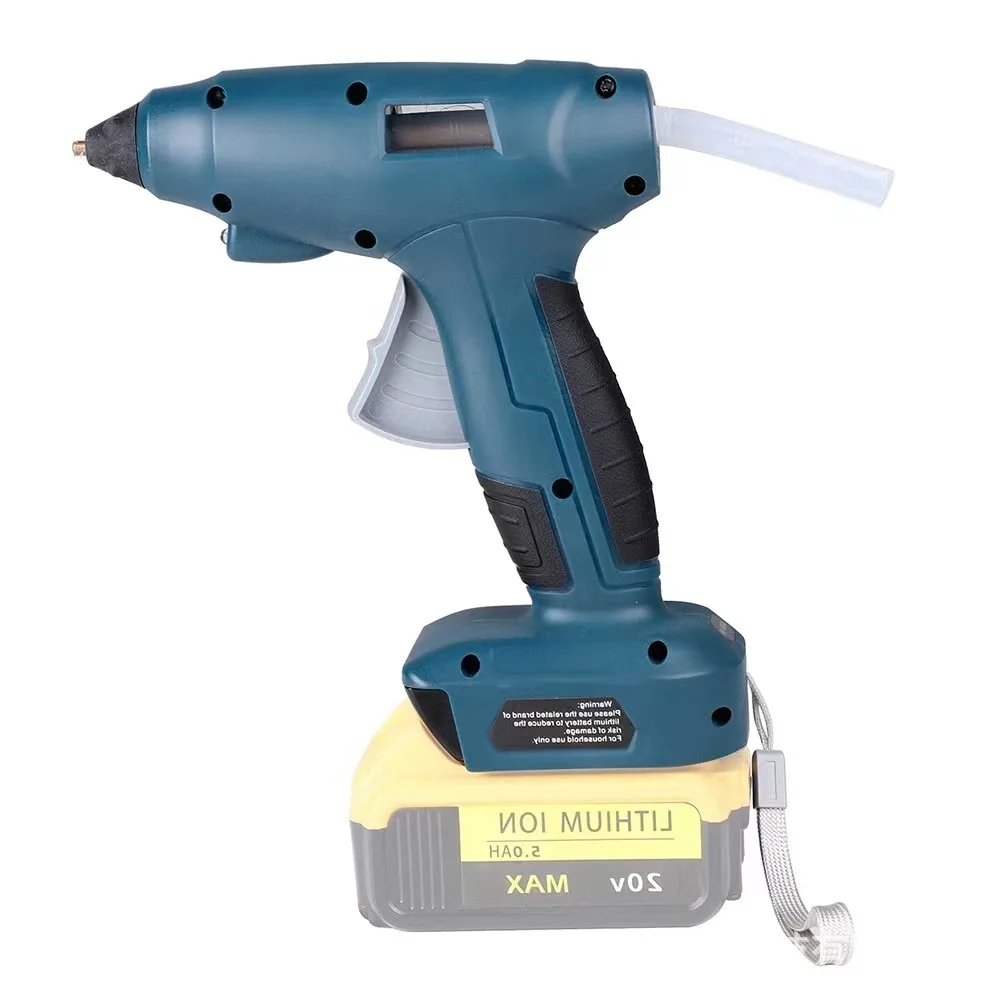 Cordless Hot Melt Glue Gun Lithium Battery 20V 60W For Makita Dew Milwaukee Black&Decker Porter Cable Stanly Repair Tool
Cordless Hot Melt Glue Gun Lithium Battery 20V 60W For Makita Dew Milwaukee Black&Decker Porter Cable Stanly Repair Tool