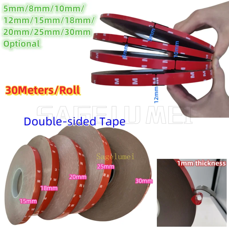 30 метров/рулон, паста для грузовиков, автомобилей, акриловая пена, двухсторонняя клейкая лента, клейкая лента 8 мм, 10 мм, 12 мм, 15/18/20/25/30 мм, наклейка, светодиодная лента
30 метров/рулон, паста для грузовиков, автомобилей, акриловая пена, двухсторонняя клейкая лента, клейкая лента 8 мм, 10 мм, 12 мм, 15/18/20/25/30 мм, наклейка, светодиодная лента