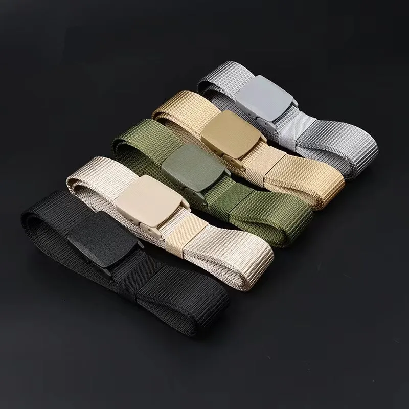 Unisex Outdoor Sports Nylon Belt Non-metallic Non-magnetic Buckle Tactical Military Training Security Canvas Material
Unisex Outdoor Sports Nylon Belt Non-metallic Non-magnetic Buckle Tactical Military Training Security Canvas Material