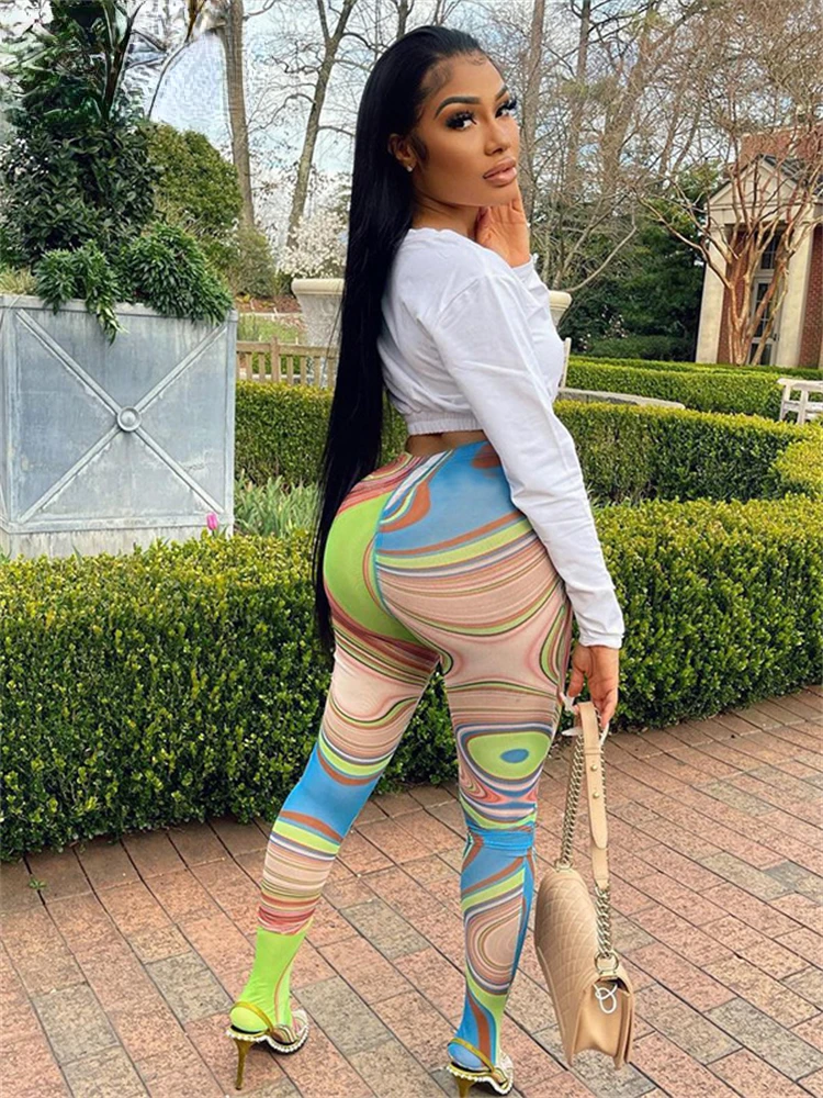 Mesh Printing Sheer Sexy Panty Skinny See Through Clubwear Outfit Mode Lange Broek Partywear Hot
Mesh Printing Sheer Sexy Panty Skinny See Through Clubwear Outfit Mode Lange Broek Partywear Hot